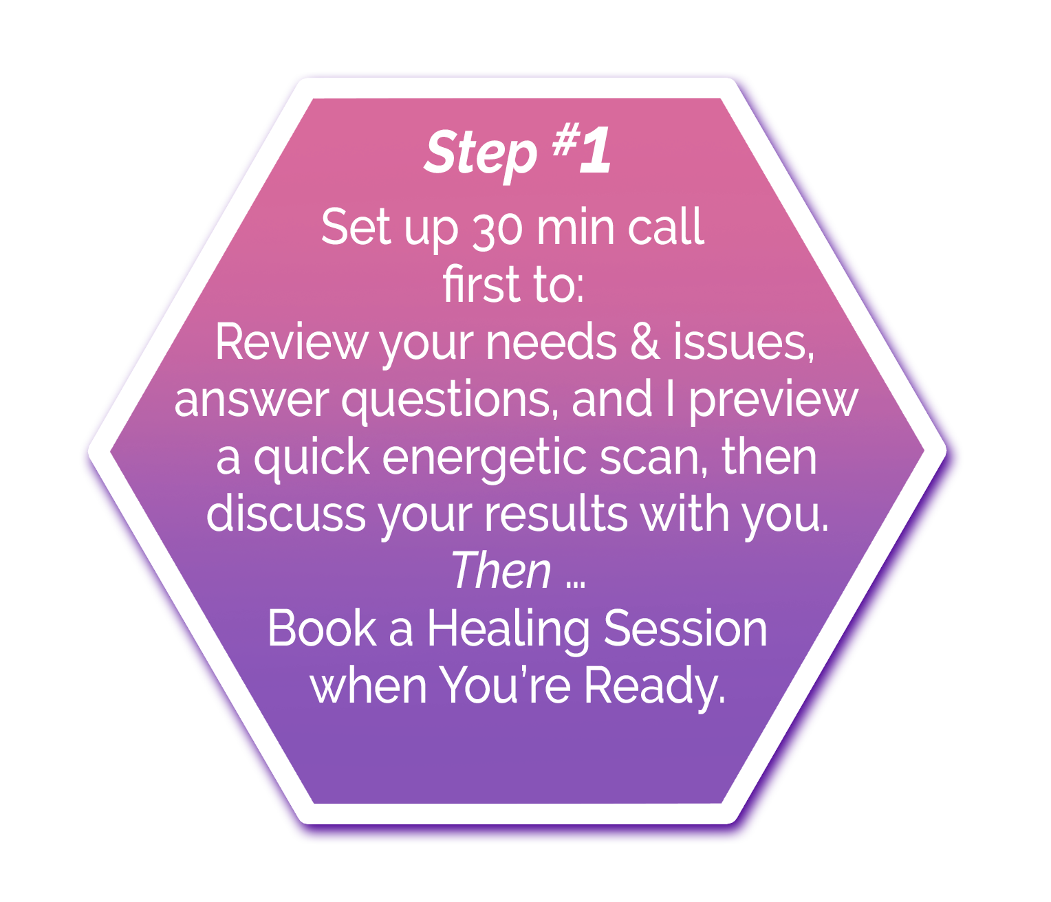 Step to Booking a Healing Session